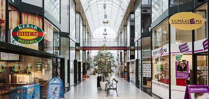 Rakennusautomaatiolla energiatehokkuutta, Nordic Real Estate Partners / Kauppakeskus Imatranhelmi