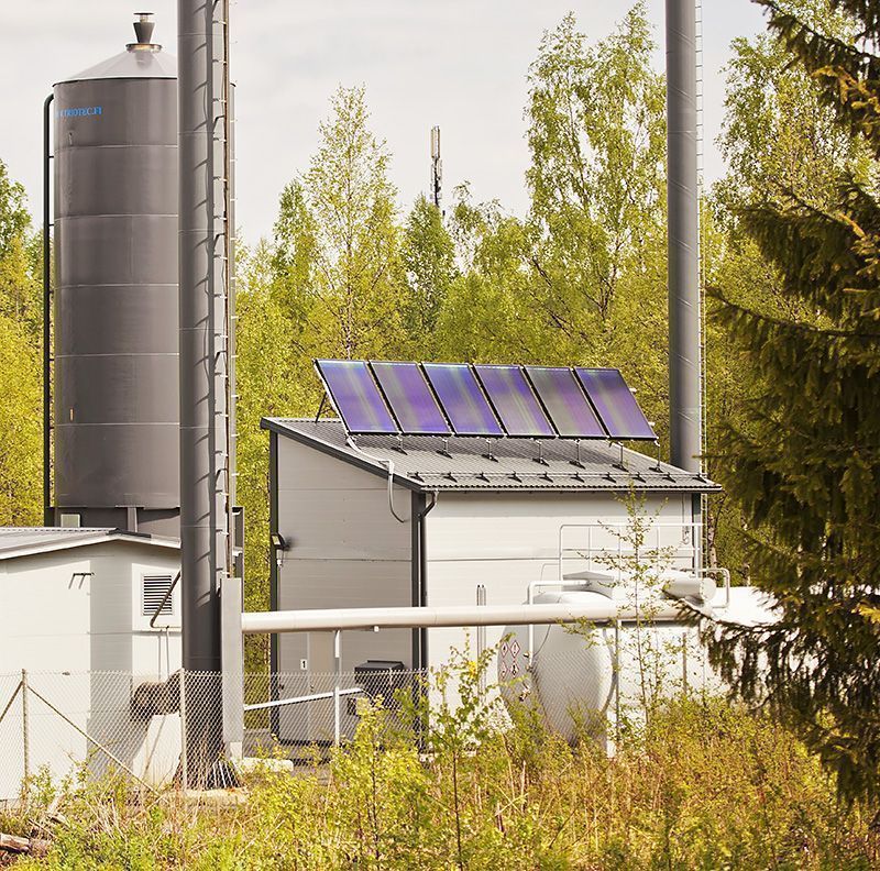 Tahkovuoren Nipasen hybridilämpökeskus