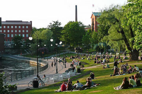 Tampereen kaupunkinäkymä