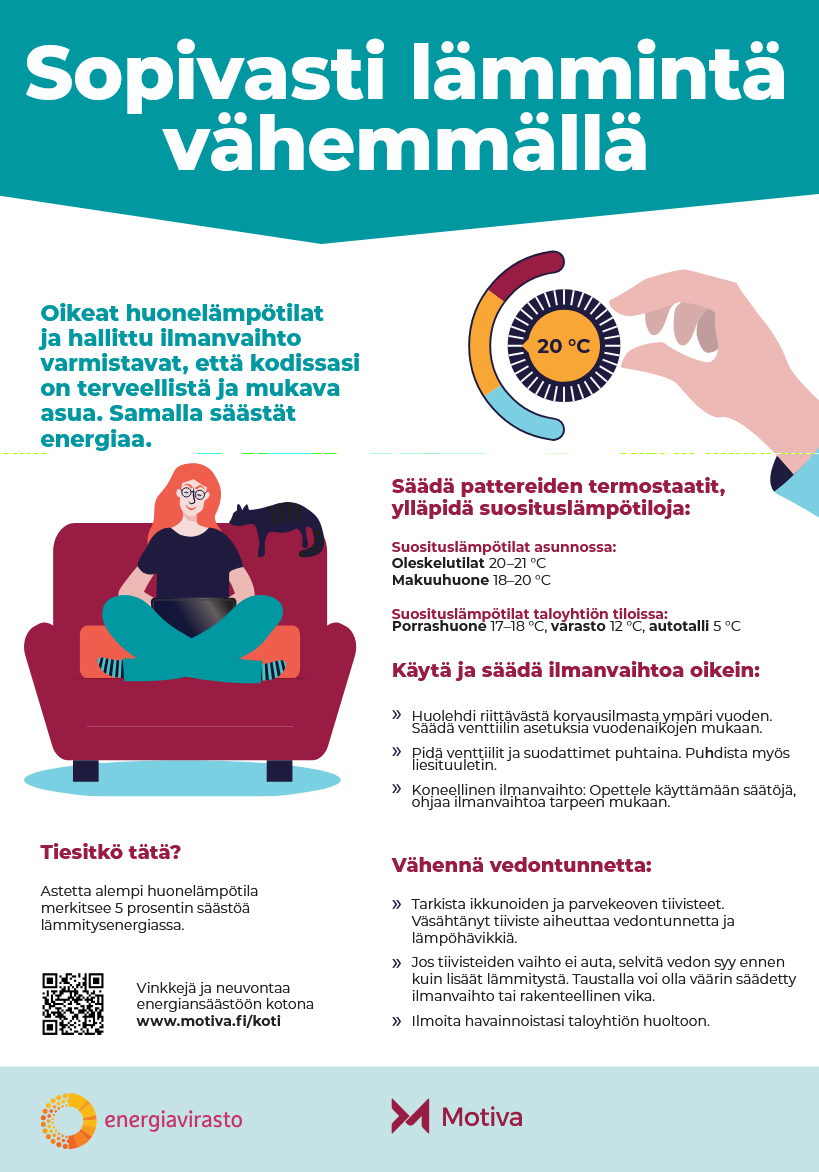Energiansäästövinkit taloyhtiöön – lämmitys ja vedenkäyttö