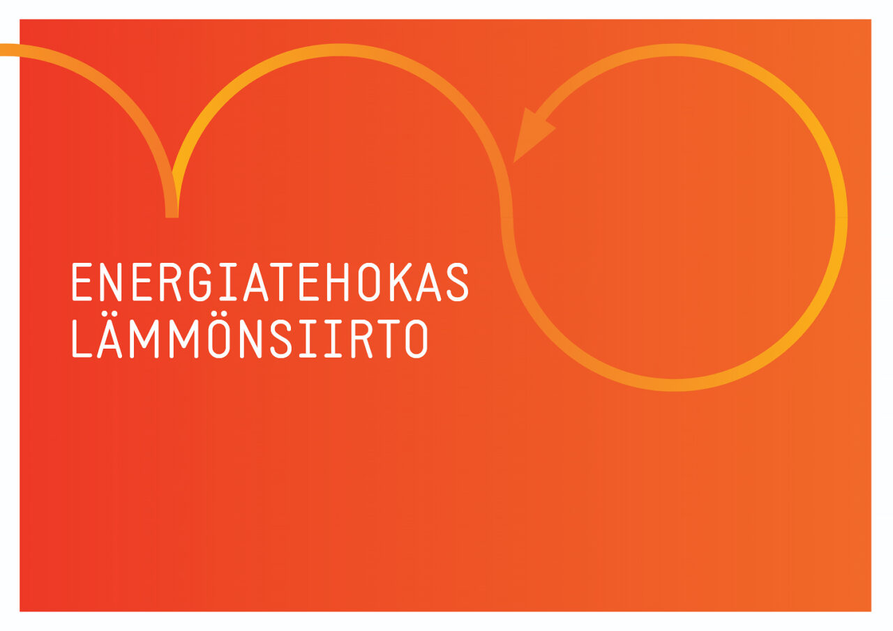 Energiatehokas lämmönsiirto -julkaisun kansikuva