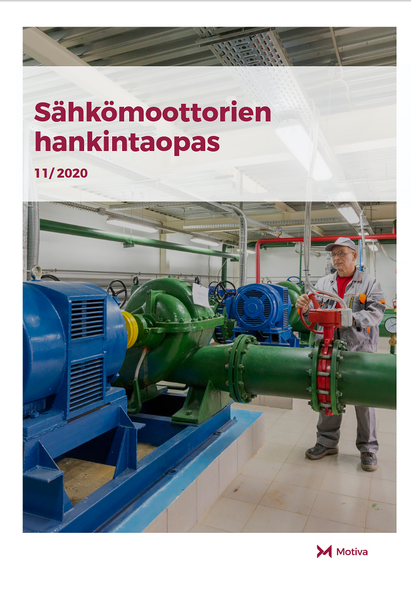Sähkömoottorien hankintaopas -julkaisun kuva