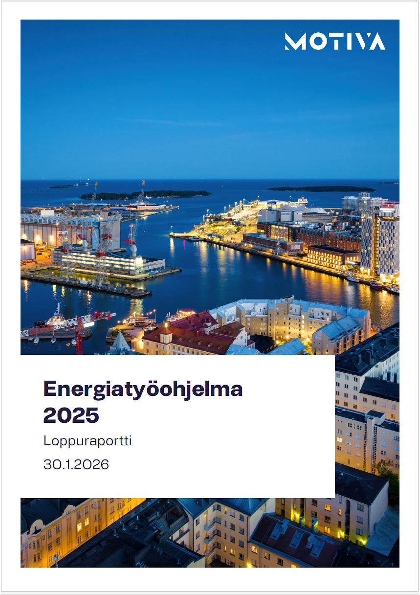 Energiatyöohjelma 2025 – Loppuraportin kansikuva