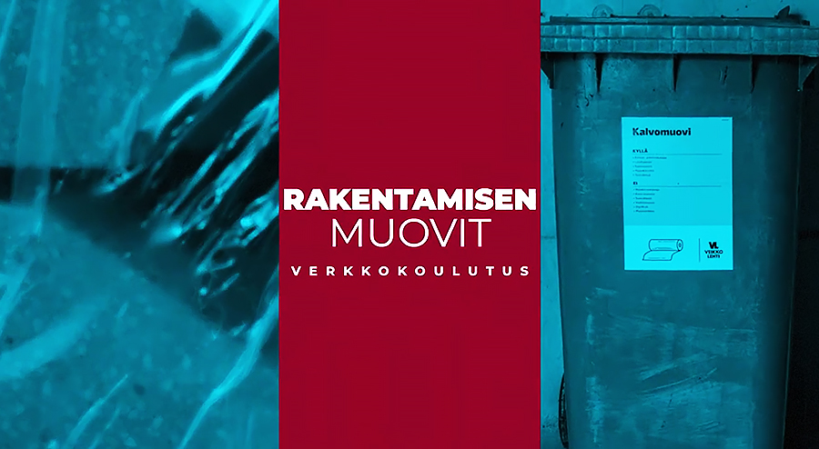 Rakentamisen muovit -verkkokoulutus